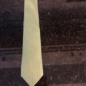 Hermes 100% silk tie